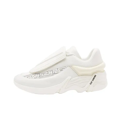 RAF SIMONS Низкий топ Спортивная повседневная обувь Мужской Белый