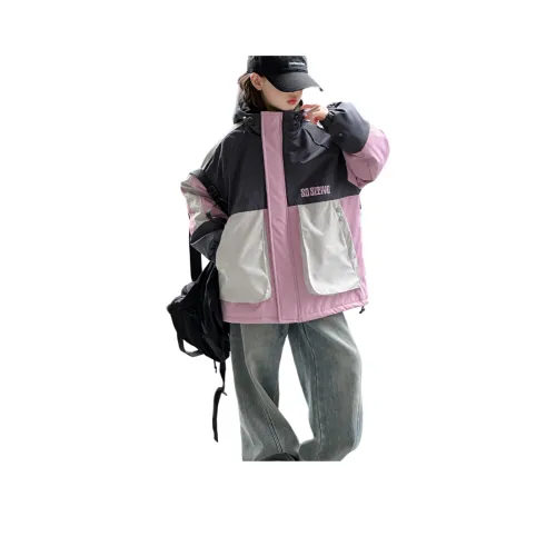 Класс Meng Jia Хлопковый пуховик для подростков