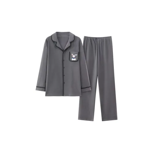 FENTENGCARE Серый Мужской Пижамный Комплект