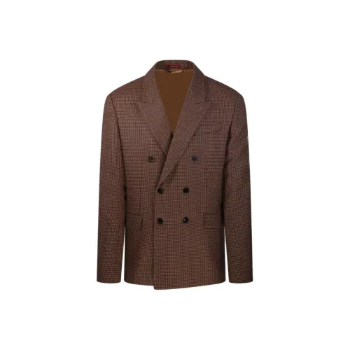 GUCCI FW25 Бизнес-костюм Пальто Мужской