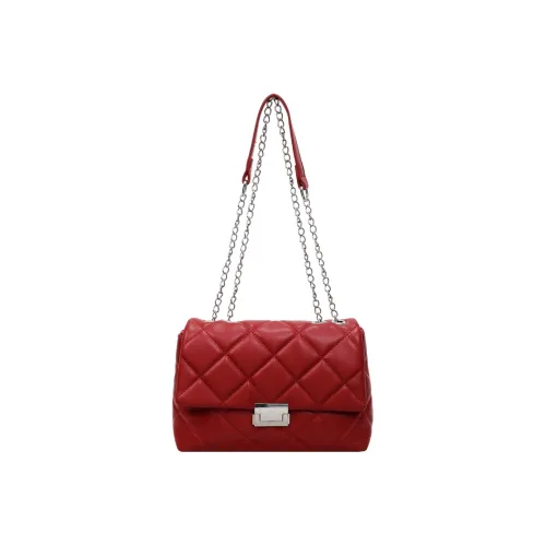 Tezimyt ПУ (полиуретан) Сумка через плечо Стандартная Экрю Серый Черный Красный