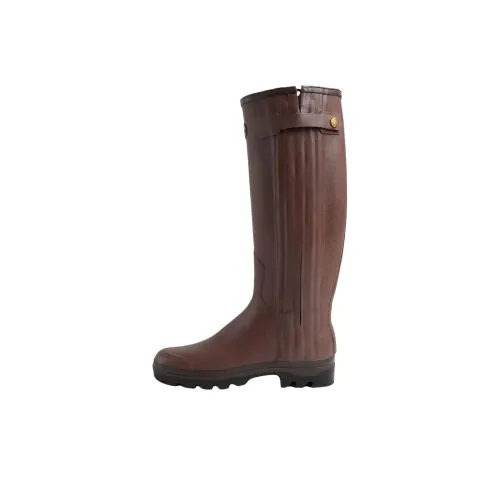 Loro Piana Chasseur Резиновые сапоги Женские Каштановый