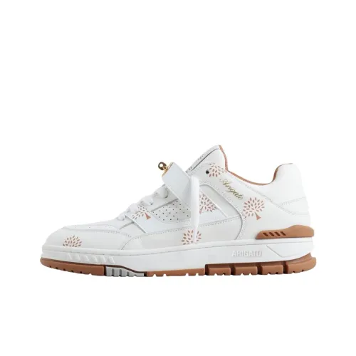 Mulberry x Axel Arigato Area Lo Стильные Скейтбординги Мужской Белый-коричневый