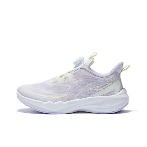 361°KIDS Gazelle 4,0 Противоскользящий Отскок Легкий Амортизация Низкий Топ Детская Беговая Обувь Фиолетовая Подростки