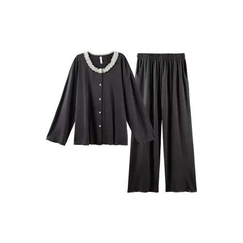 Q'NIANMA Осенний и Зимний Комплект Пижам для Женщин