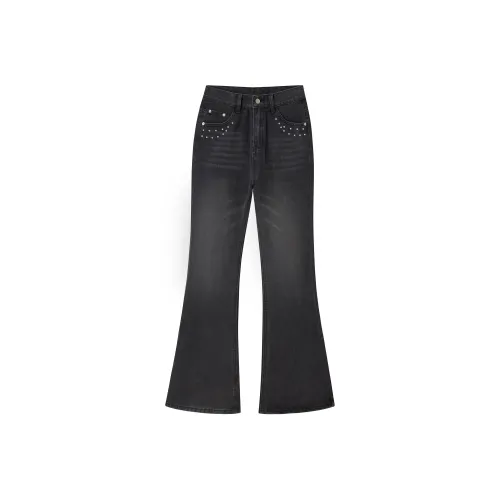 EPTISON Черные Унисекс Джинсы