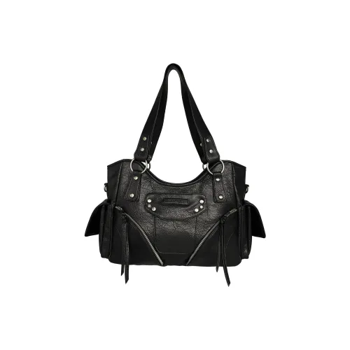 Yonder Xylona Сумка Tote из искусственной кожи плечевая сумка большая женская черная