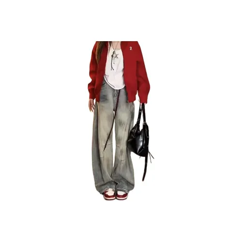 RUXU Vintage Light Women's Jeans RUXU Винтажные Светлые Женские Джинсы