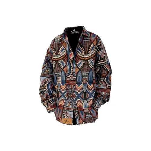 PAINT STAIN Красный Унисекс Рубашки