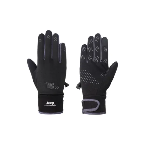 Jeep Полиэстеровые трикотажные перчатки унисекс