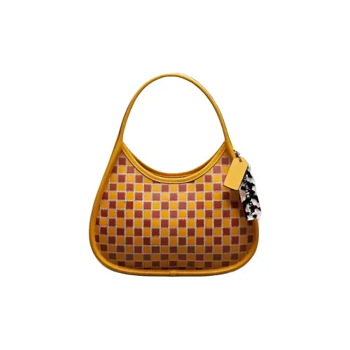 Coachtopia Кожа Сумка Мини Женская Коричневая