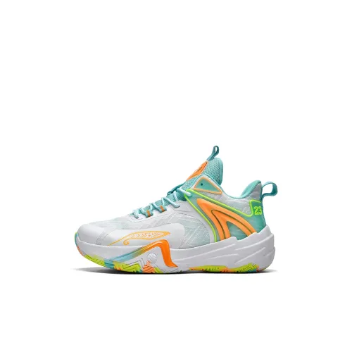 Cotton Gene Устойчивый к истиранию Rebound Quick Dry Высокие детские баскетбольные кроссовки