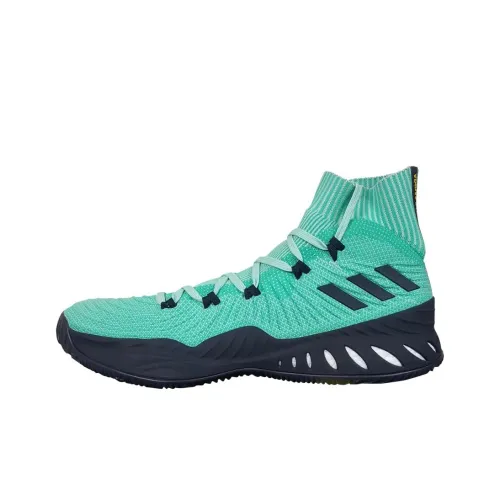 Adidas Crazy Explosive Primeknit Баскетбольные кроссовки Мужской Зеленый