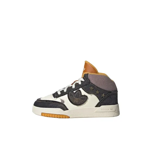 Adidas Originals DROP STEP XL 2,0 MID Топ Детские Скейтбординги Сливочный