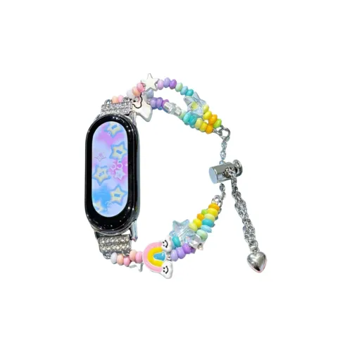 Dresself Ремень Xiaomi Красный Бежевый Совместимость Бусины Металл