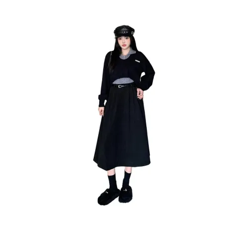 ZCDECO Черный Женские Комплекты с Юбкой