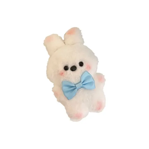 Nodding Bud Bug Милый медведь Кролик Скачащая кукла Украшение Ключ Украшение Маленькая кукла Подвеска Плюшевая подвеска 7 см Рекомендуемая высота