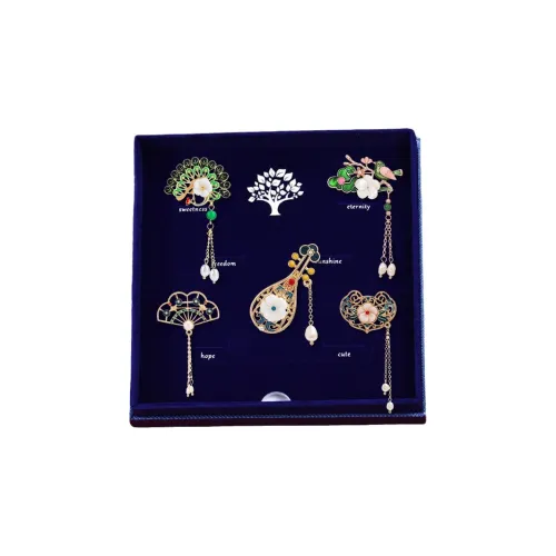 Listen to the flowers bloom Сплав Броши Женские