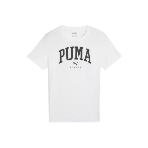PUMA SQUAD BIG Graphic Tee Юноша T-Рубашка PUMA Белый Подростки