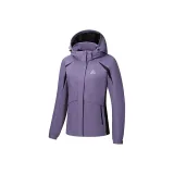 Тёмная занавеска фиолетового цвета