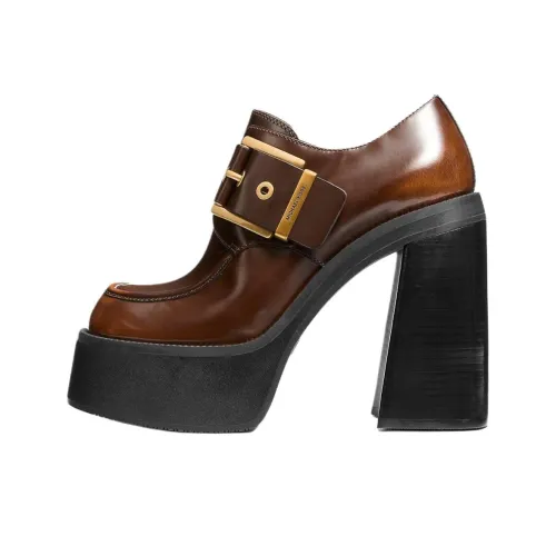 MICHAEL KORS Colby Песочные часы Высокие каблуки 11,4CM Женские Коричневый