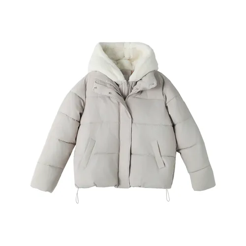 JOPPTI Экрю Женские пуховики