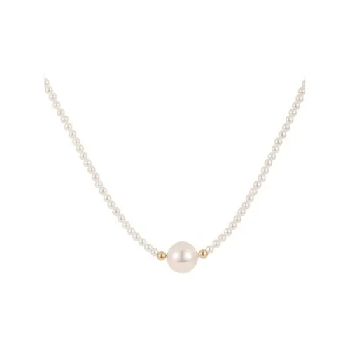 Vegetarian Искусственная жемчужина Ожерелья Унисекс