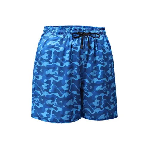 Giyu Синий Женские Пляжные Шорты