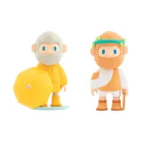 Подтвержденная версия - Желтый - Дождевик для мальчика + Бежевый - Греческий народ (разборка и распаковка)