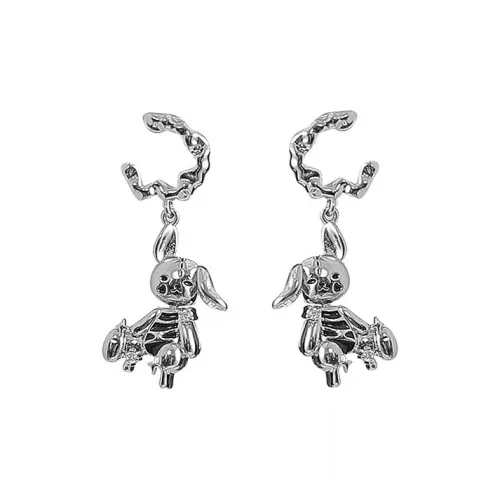 GITHA Экологичные Серьги из Медного Сплава с Родиевым Покрытием Унисекс