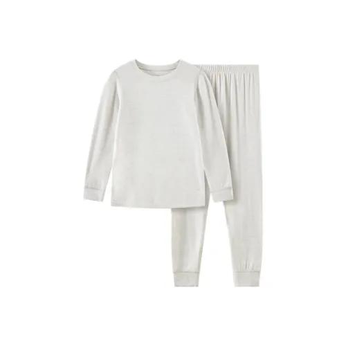 Euv Осенний Зимний Тип A Комплект Нижнего Белья 2 Пачки Минималистский стиль Однотонный Детский