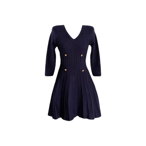 Udon House Длинное платье с длинными рукавами женское