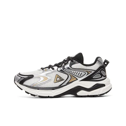 PEAK Беговые кроссовки Low Top Super Light Белый Черный Мужской