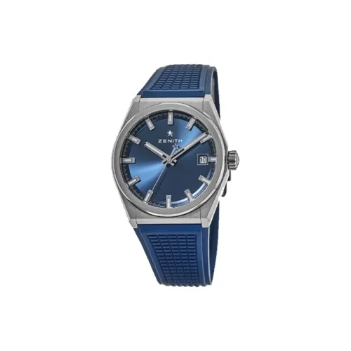 ZENITH DEFY Collection Механический механизм Мужские часы Часы 41 мм Синий циферблат