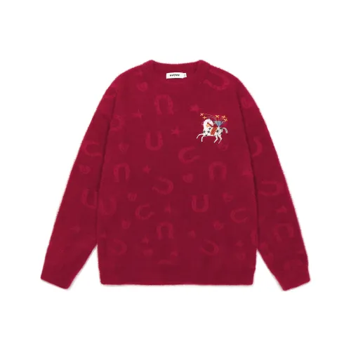 Guuka Red Unisex Свитеры