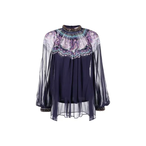 Zimmermann Рубашка Женская Фиолетовая