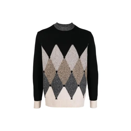 BALLANTYNE Черные Мужские Свитера