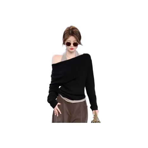 IWZI Черные Женские T-рубашки