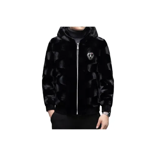 TAIZILONG Черные Мужские Куртки