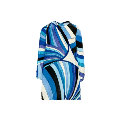 EMILIO PUCCI Blue Kids Dresses EMILIO PUCCI Синий Детские Платья
