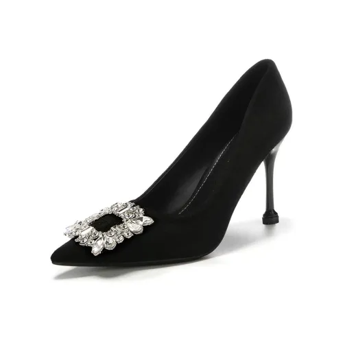 TAOLEI Узкий каблук Высокие каблуки Женские Черный