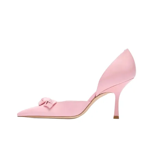 Stuart Weitzman SW Rosie Низкий каблук Высокий каблук 8,5 см Женский Розовый