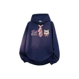 Темно-синий, розовый, галстук