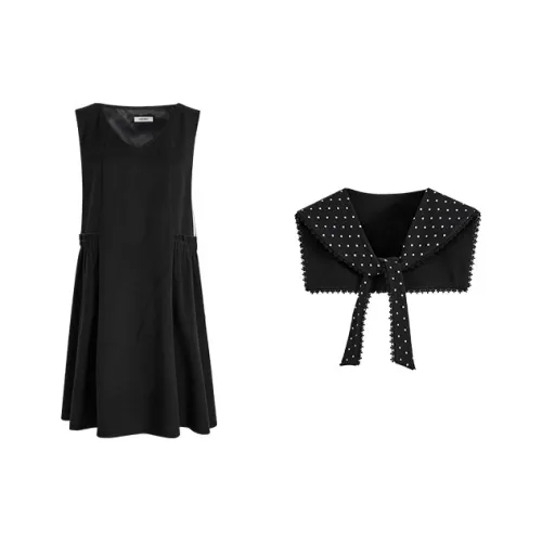 KUOSE Черный Женский Комплект с Юбкой