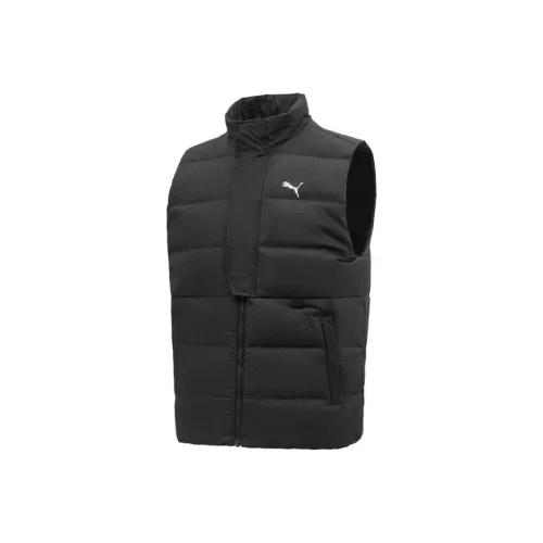 PUMA Черный Мужской Пуховый жилет