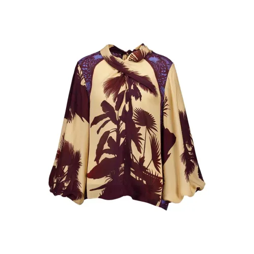 Johanna Ortiz Фиолетовые Женские Рубашки