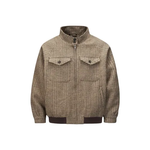 CHONGXIAOLV Хаки Унисекс Куртки