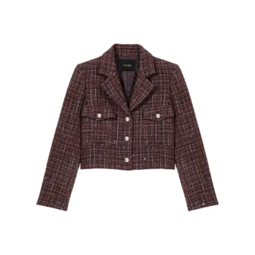 Maje Коричневый Женские Куртки