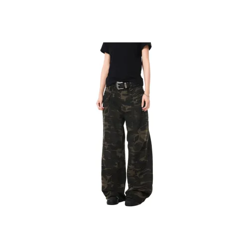 PISYPOX Камуфляж Унисекс Джинсы