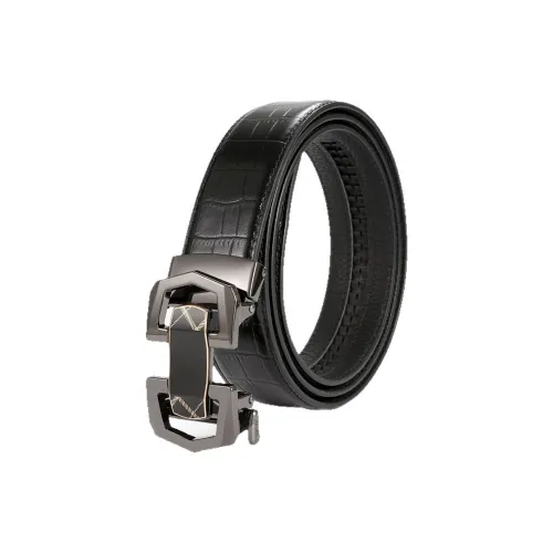 MH Ремни из натуральной коровьей кожи мужские 3,5 см